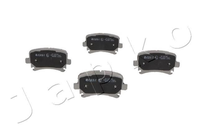 JAPKO 510007 Brake Pad Set, disc brake