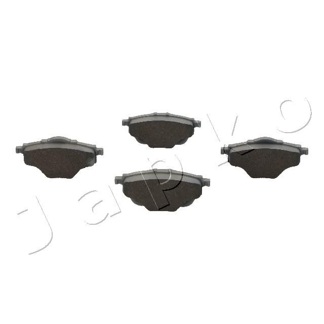 JAPKO 510019 Brake Pad Set, disc brake