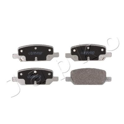 Brake Pad Set, disc brake JAPKO 510020