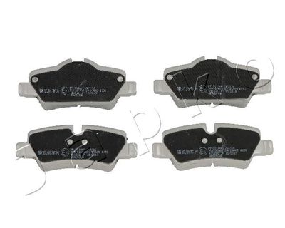 Brake Pad Set, disc brake JAPKO 510118