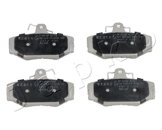 JAPKO 510320 Brake Pad Set, disc brake