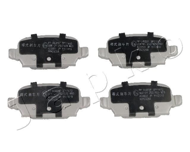 JAPKO 510402 Brake Pad Set, disc brake