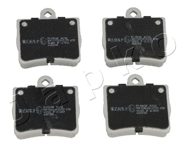 JAPKO 510503 Brake Pad Set, disc brake