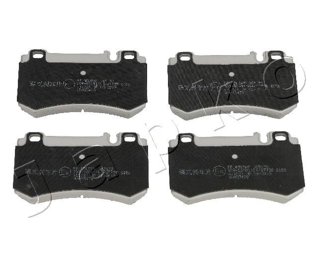 JAPKO 510509 Brake Pad Set, disc brake