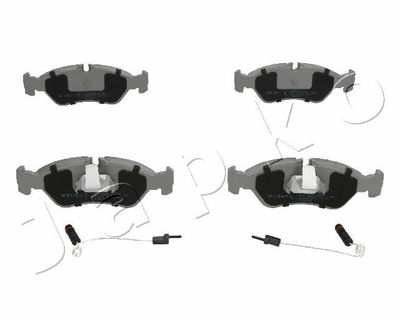 Brake Pad Set, disc brake JAPKO 510512