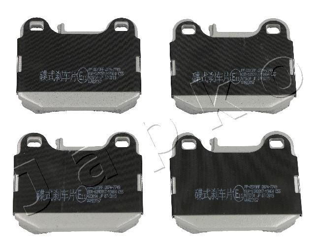 JAPKO 510519 Brake Pad Set, disc brake