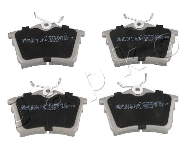 JAPKO 510600 Brake Pad Set, disc brake
