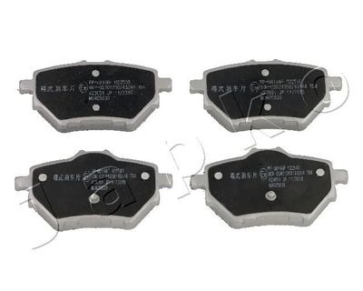 Brake Pad Set, disc brake JAPKO 510614