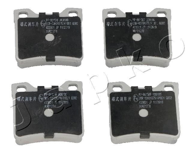 JAPKO 510615 Brake Pad Set, disc brake
