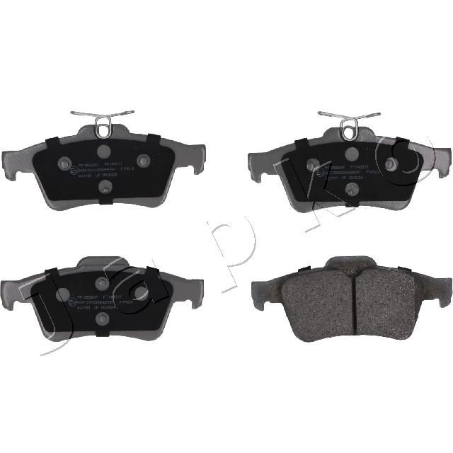 JAPKO 510622 Brake Pad Set, disc brake