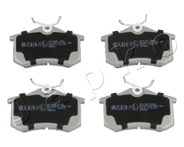 JAPKO 510700 Brake Pad Set, disc brake