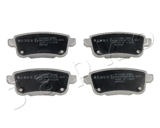 JAPKO 510704 Brake Pad Set, disc brake