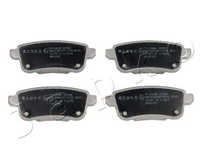 Brake Pad Set, disc brake JAPKO 510704