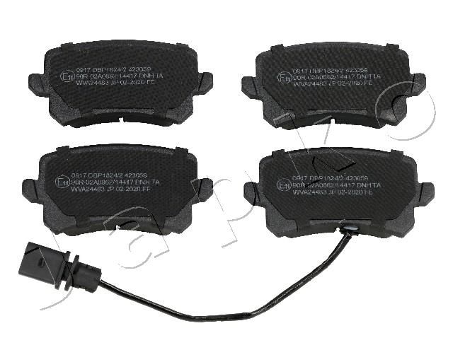 JAPKO 510917 Brake Pad Set, disc brake