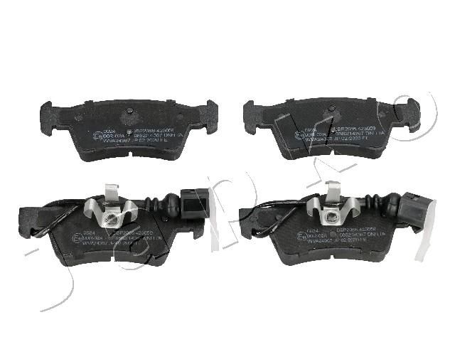 JAPKO 510924 Brake Pad Set, disc brake