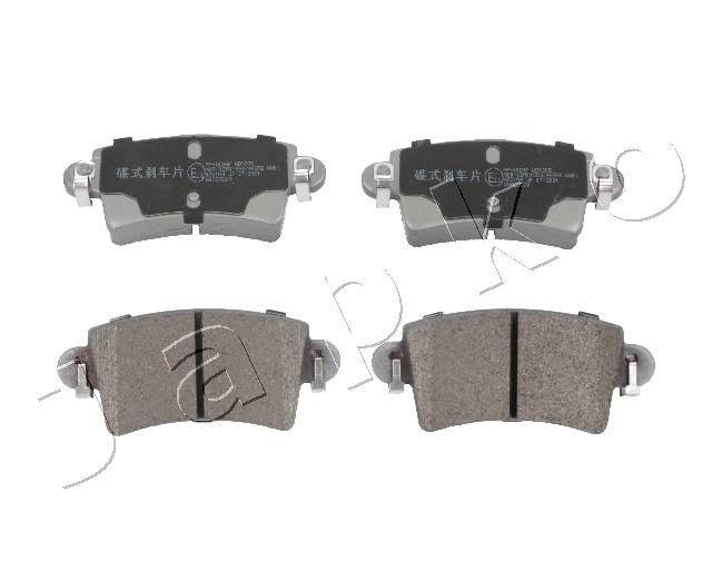 JAPKO 51102 Brake Pad Set, disc brake