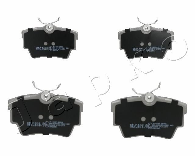 JAPKO 51109 Brake Pad Set, disc brake