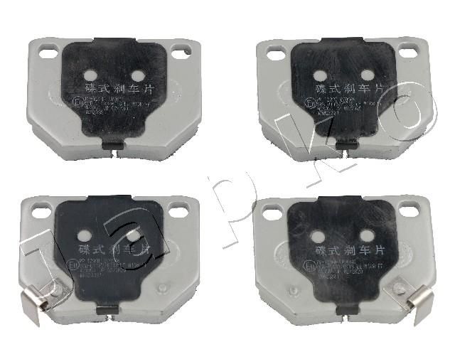 JAPKO 51129 Brake Pad Set, disc brake
