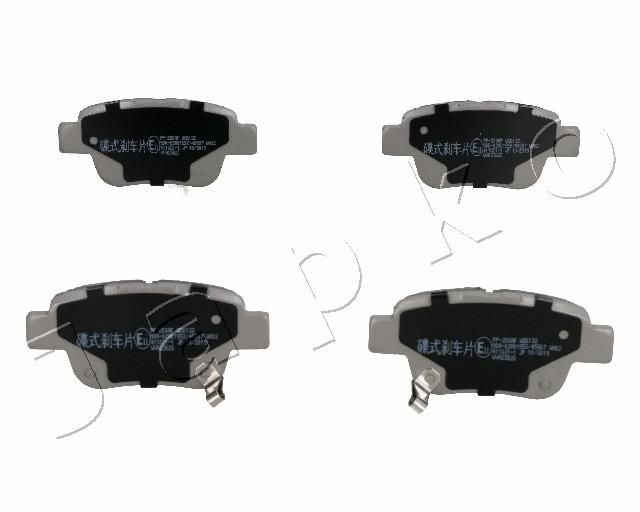 JAPKO 51200 Brake Pad Set, disc brake