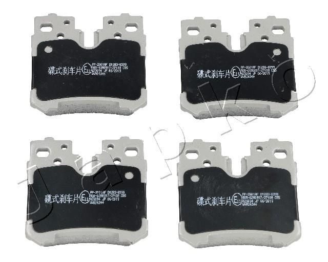 JAPKO 512001 Brake Pad Set, disc brake