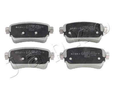 Brake Pad Set, disc brake JAPKO 512004