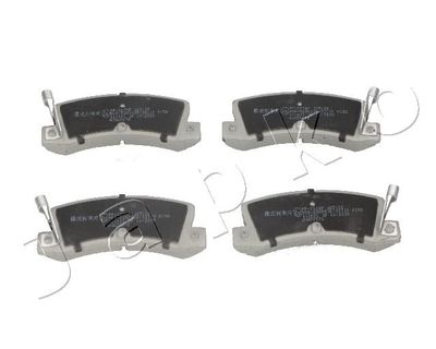 Brake Pad Set, disc brake JAPKO 51227