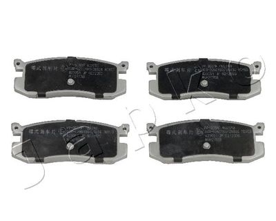 Brake Pad Set, disc brake JAPKO 51306