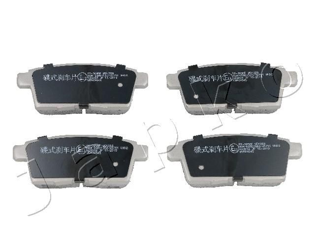 JAPKO 51309 Brake Pad Set, disc brake
