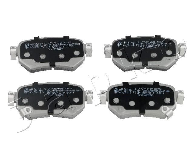 JAPKO 51319 Brake Pad Set, disc brake
