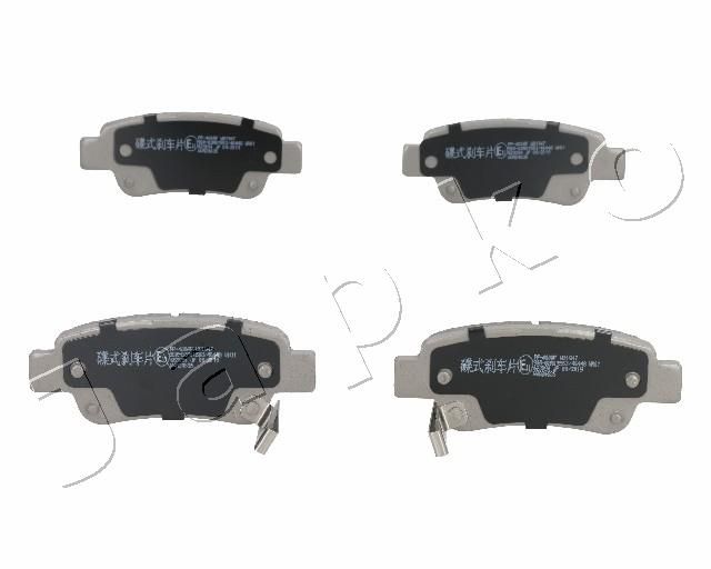 JAPKO 51400 Brake Pad Set, disc brake