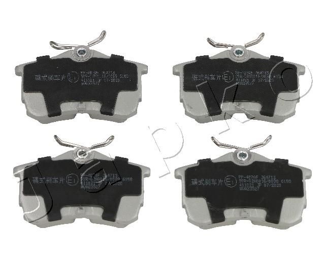 JAPKO 51407 Brake Pad Set, disc brake