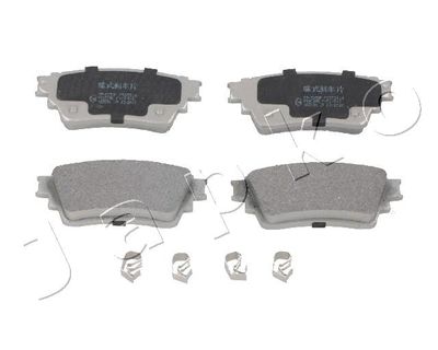 Brake Pad Set, disc brake JAPKO 51515