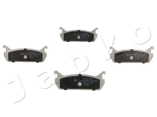 JAPKO 51601 Brake Pad Set, disc brake