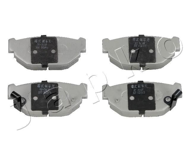 JAPKO 51700 Brake Pad Set, disc brake