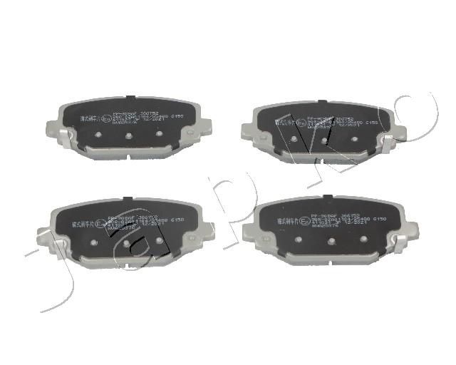 JAPKO 51908 Brake Pad Set, disc brake