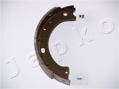 Brake Shoe Set, parking brake JAPKO 55111