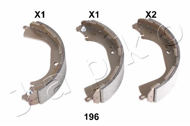 JAPKO 55196 Brake Shoe Set