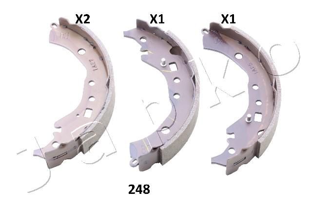 JAPKO 55248 Brake Shoe Set