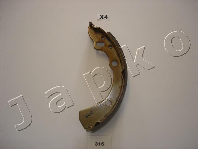 JAPKO 55316 Brake Shoe Set