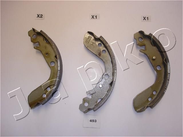 JAPKO 55493 Brake Shoe Set