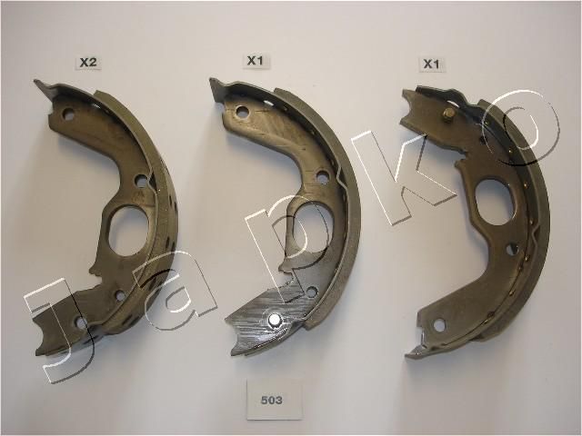 JAPKO 55503 Brake Shoe Set, parking brake