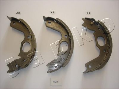Brake Shoe Set, parking brake JAPKO 55503