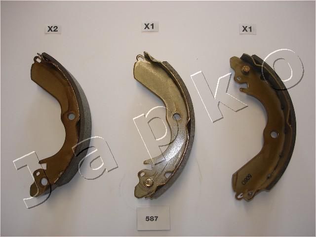 JAPKO 55587 Brake Shoe Set