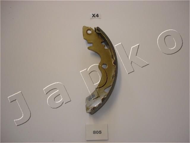 JAPKO 55805 Brake Shoe Set, parking brake