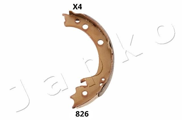 JAPKO 55826 Brake Shoe Set, parking brake