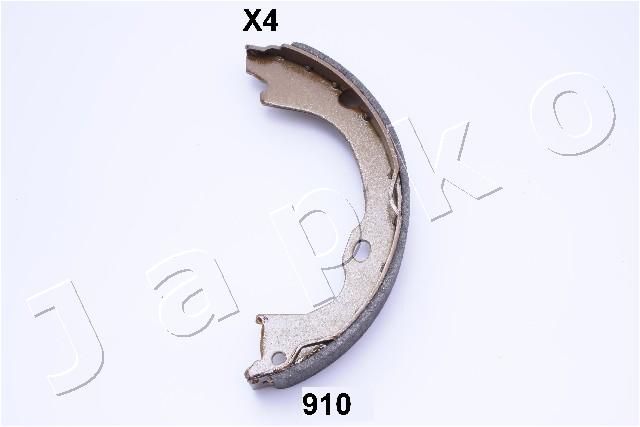 JAPKO 55910 Brake Shoe Set, parking brake