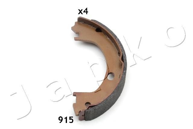 JAPKO 55915 Brake Shoe Set, parking brake