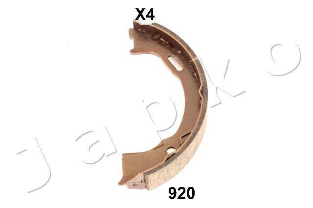 JAPKO 55920 Brake Shoe Set, parking brake