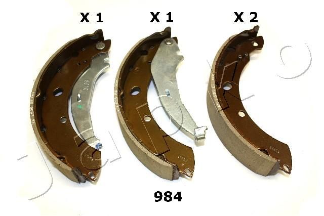 JAPKO 55984 Brake Shoe Set