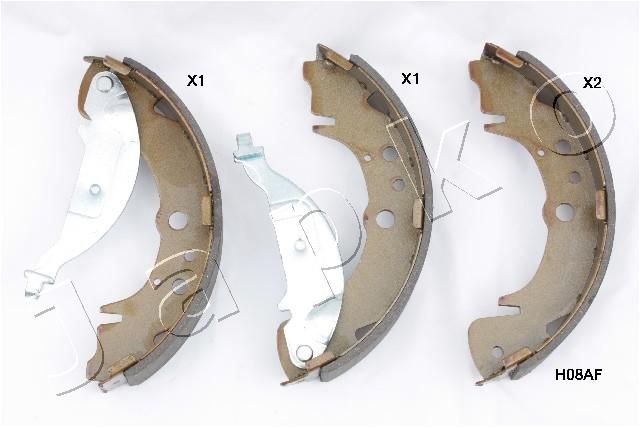 JAPKO 55H08 Brake Shoe Set